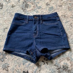High Waisted Jean Shorts